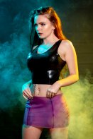 Anelia Latex Rubber Skirt 