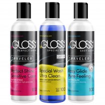Latex Rubber Polish beGloss Latex Care Set 3 x 100ml