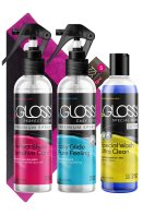 beGloss Latex Care Spray set 3 x 250ml plus Polishing Cloth