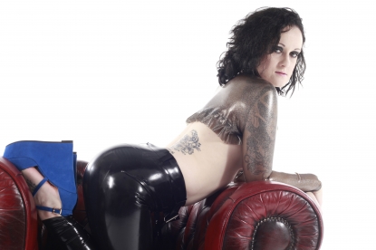 Julia Latex Rubber Bolero - Latex clothing