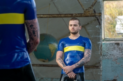 Markos Latex Rubber T Shirt - Latex clothing