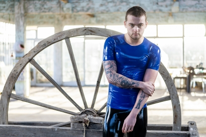 Veselin Latex Rubber T Shirt - Latex clothing