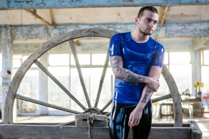 Veselin Latex Rubber T Shirt - Latex clothing