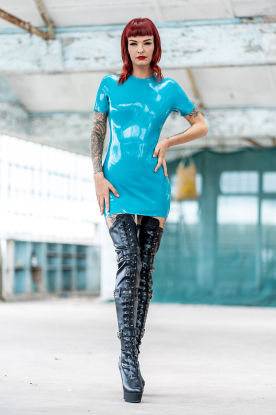 Harolin Latex Rubber Dress - Latex clothing