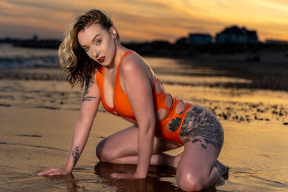 Kyong Latex Rubber Swimsuit - Latex clothing