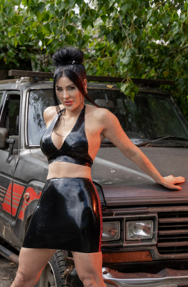 Vaduz Latex Rubber Bra - Latex clothing
